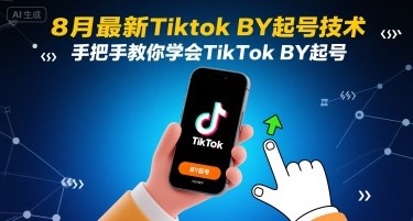8月最新Tiktok搬运起号技术，手把手教你学会TikTok搬运起号-自媒小站网创副业站