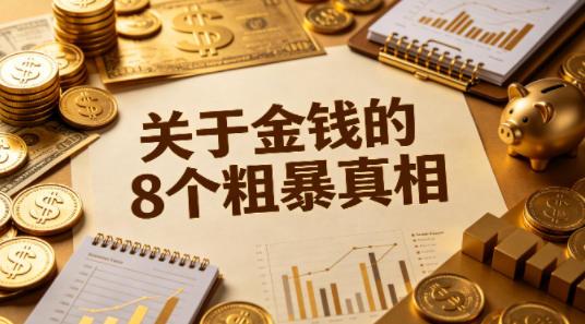 某公众号付费文章：关于金钱的8个粗暴真相-自媒小站网创副业站
