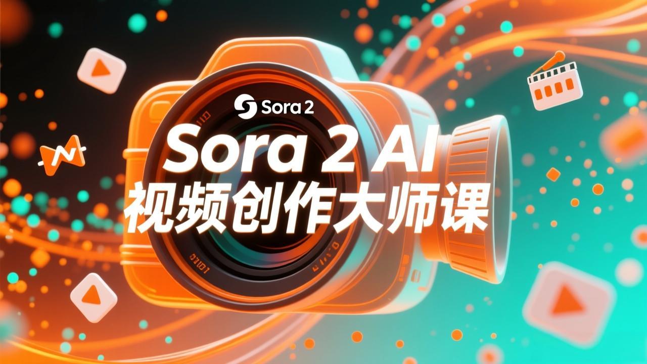 如何利用Sora 2创建流行AI人工智能视频大师班教程：掌握创作全流程，产出百万播放内容-自媒小站网创副业站