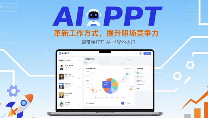 AI+PPT：革新工作方式，提升职场竞争力，一课带你打开 AI 世界的大门-自媒小站网创副业站