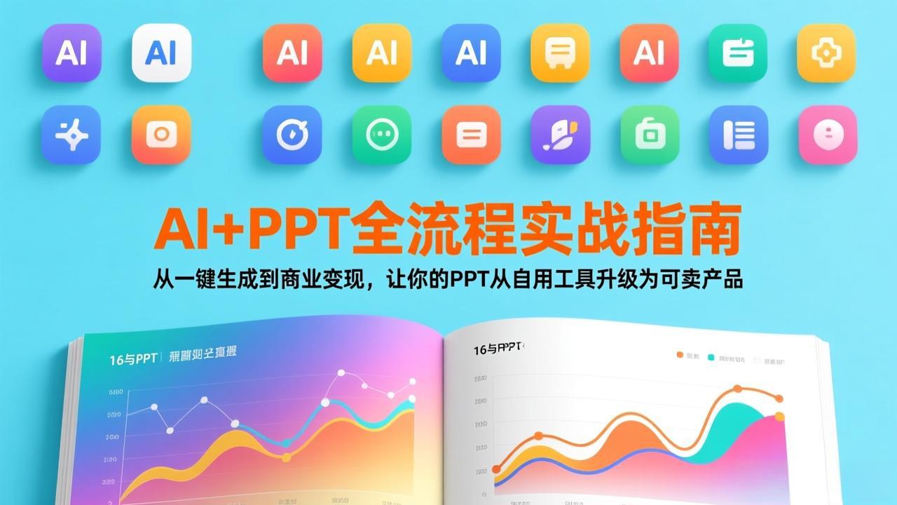 AI+PPT全流程实战指南：从一键生成到商业变现，让你的PPT从自用工具升级为可卖产品-自媒小站网创副业站