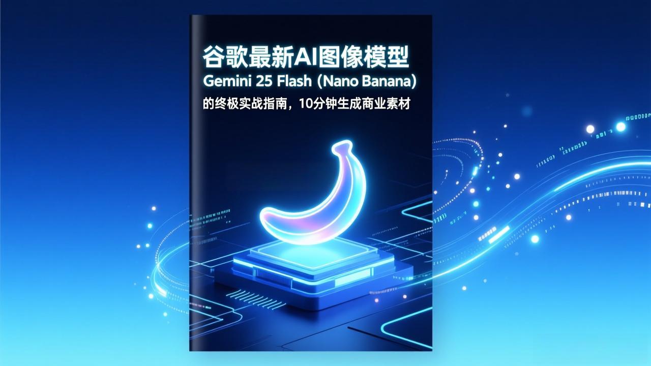 谷歌最新AI图像模型Gemini 2.5 Flash(Nano Banana-自媒小站网创副业站