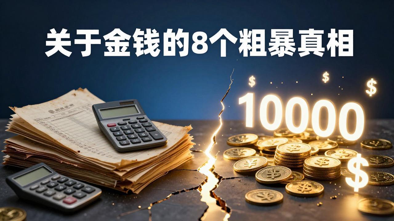 付费文章：关于金钱的 8 个粗暴真相，彻底重塑你的赚钱思维与财富认知-自媒小站网创副业站
