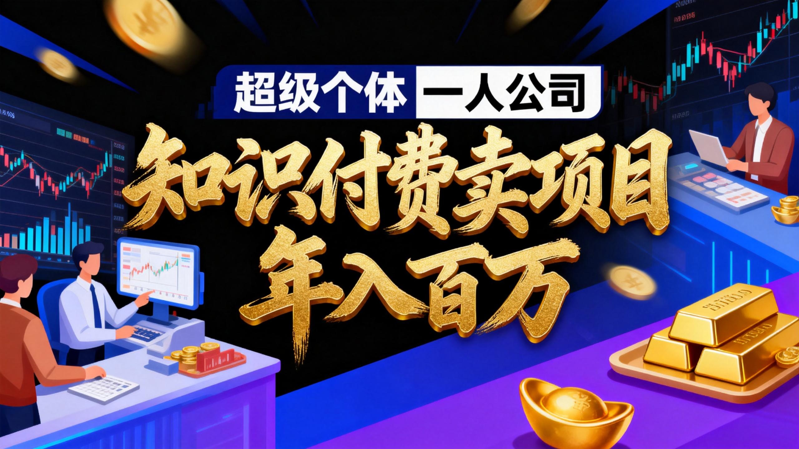 2026年“超级个体一人公司”私域卖项目年入百万，个人IP-精准引流-项目包装-转化成交-自媒小站网创副业站