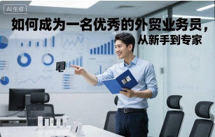 如何成为一名优秀的外贸业务员，从新手到专家-自媒小站网创副业站